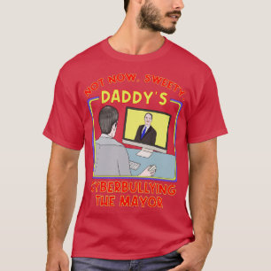 Camiseta Agora não, Sweety Daddys Cyberbullying o prefeito