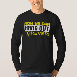 Camiseta Agora Podemos Sair Juntos Para Sempre Casal Casame