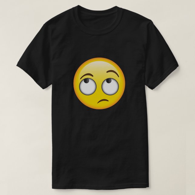 Camiseta Agora que? T-shirt do Emoticon (Frente do Design)
