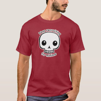 Camiseta Agora recrutando para sequazes