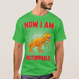 Camiseta Agora, sou incessável e engraçado TRex (28)