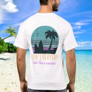 Camiseta Agora Todo Dia Sente-se Como Uma Viagem by Salty A