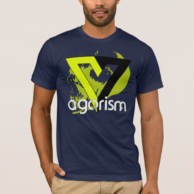 Camiseta Agorist voluntário (Frente)