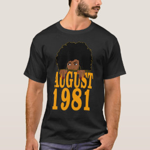 Camiseta Agosto 1981 41ruas Aniversário 41 Anos Velhinhas N