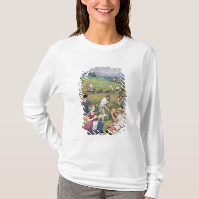 Camiseta Agosto: A colheita (Frente)