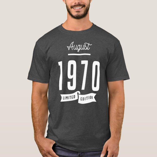 Camiseta Agosto de 1970 (Frente)