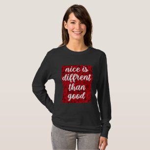 Camiseta Agradável é diferente de bom