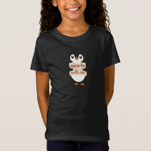 Camiseta Agradável encontro comigo - Pinguim Assina