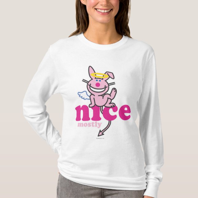 Camiseta Agradável na maior parte (Frente)