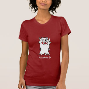 Camiseta Agradável rmoendo o - monstro dos desenhos
