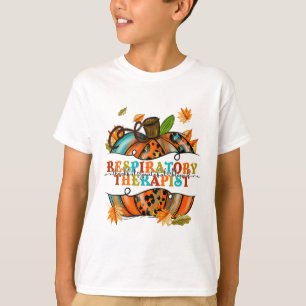 Camiseta Agradável Terapêutica Respiratória Pumpkin Au