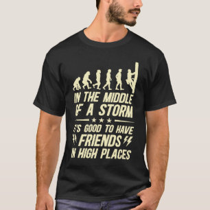 Camiseta Agradeça a um Lineman Citação Lineman Elétrico Ele