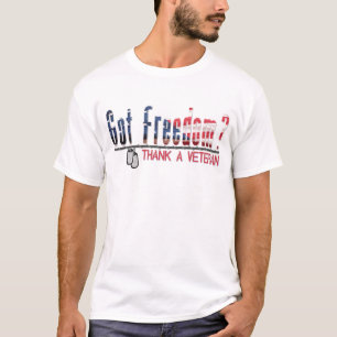 Camiseta Agradeça a um veterano
