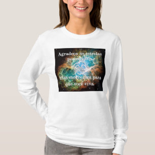 Camiseta Agradeça às estrelas