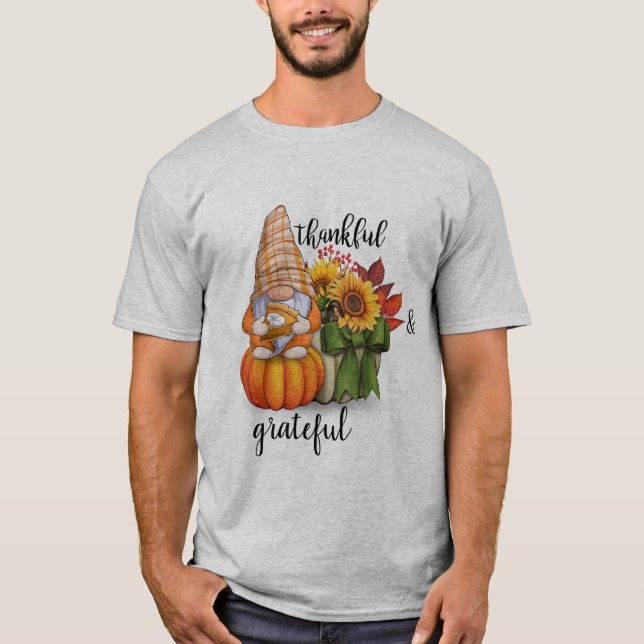 Camiseta Agradecido & grato (Frente)