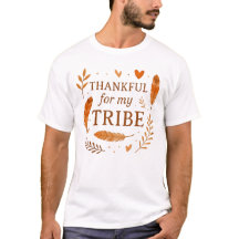 Camiseta Agradecido Por Minha Tribo