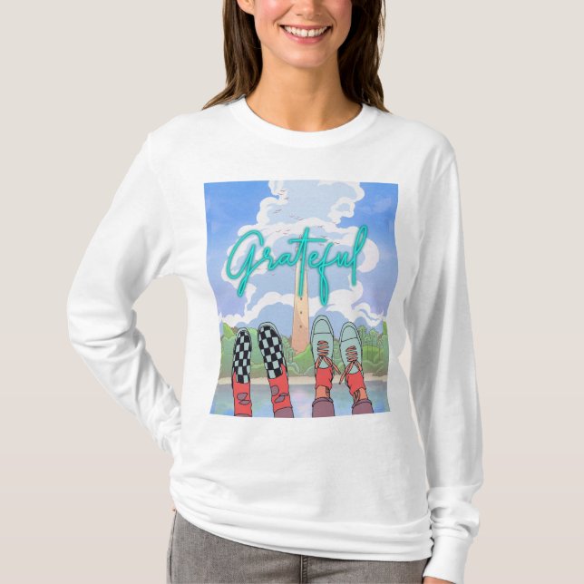 Camiseta AGRADecido, TEMPO DE RELAXAR (Frente)