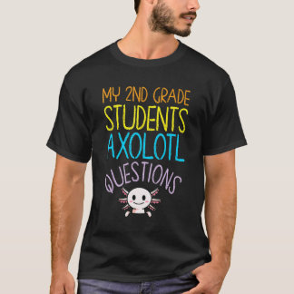 Camiseta Agradecimento ao Professor do 2º Ano I Perguntas d