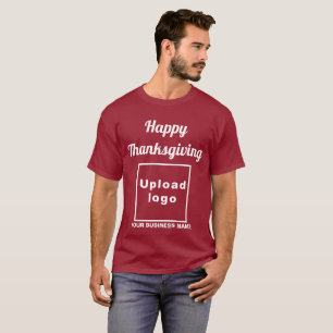 Camiseta Agradecimento de Ação de Graças Empresarial em Cam