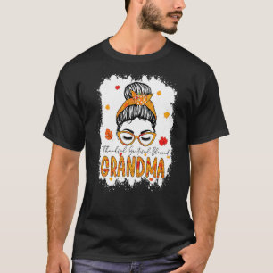 Camiseta Agradeço a bendita vovó Pumpkins Mensagem B