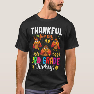 Camiseta Agradeço Ao Professor Turkeys Do Terceiro Grau, Th