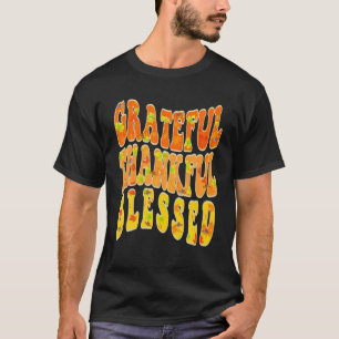 Camiseta Agradeço ao Sr. Reitor Floral de Ação de Graças