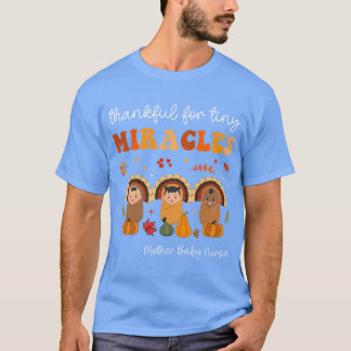 Camiseta Agradeço pelos pequenos milagres, Obrigado da enfe