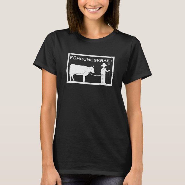Camiseta Agrar Bauer Leadership Trator Farmers Agricultores (Frente)