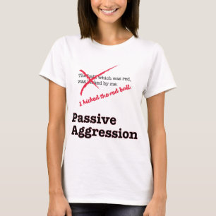 Camiseta Agressão passiva