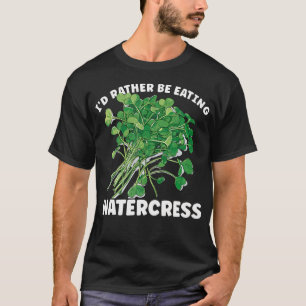 Camiseta Agrião Em vez de Comer Comida Vegetariana