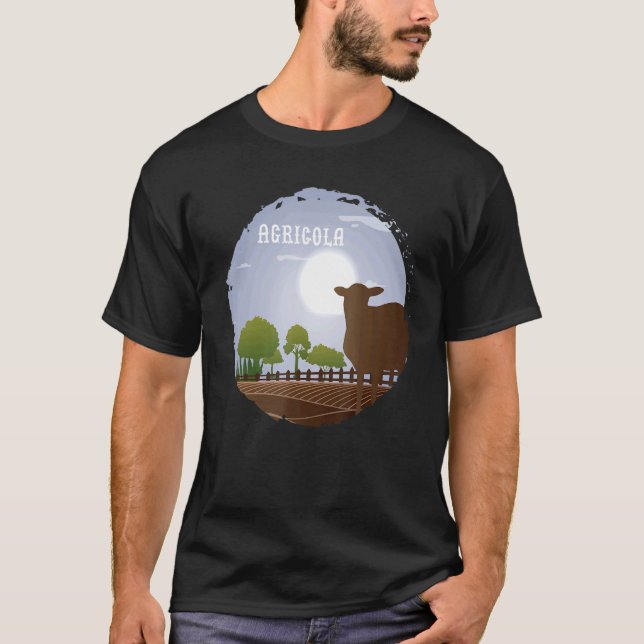 Camiseta Agricola  Board Game  Tabletop Gaming Clothing (Frente)