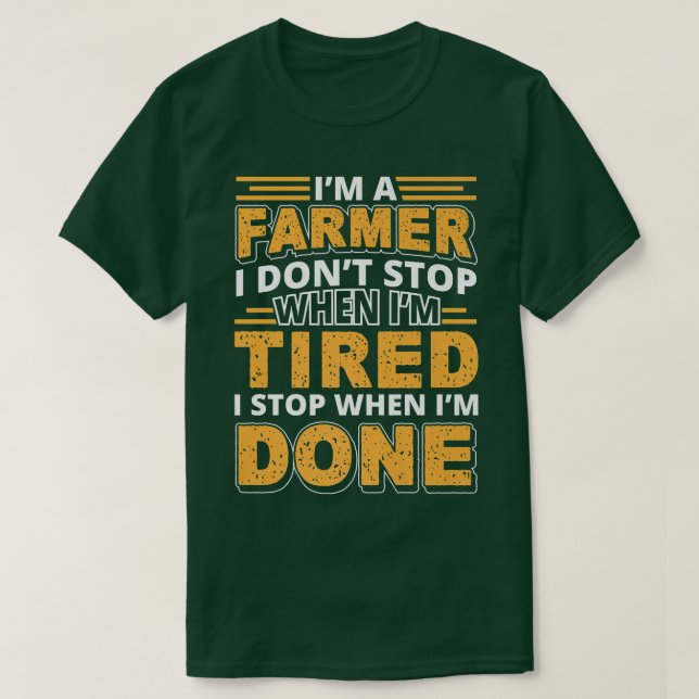 Camiseta Agricultor (Frente do Design)