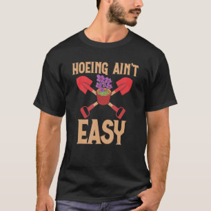 Camiseta Agricultor Cavando Não é Fácil  Plantas de Jardina