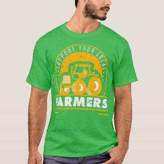 Camiseta Agricultor de apoio para o produtor