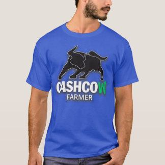 Camiseta Agricultor de Caixas de Dinheiro Farmer Gerador de