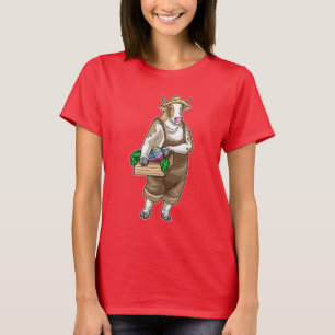 Camiseta Agricultor de Páscoa de Vaca