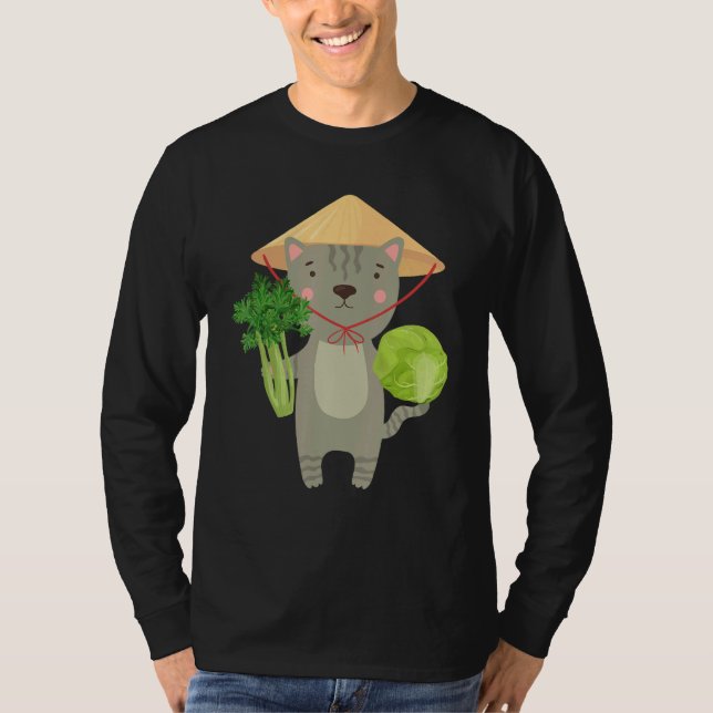 Camiseta Agricultor Graphic Cow Farmer Agriculture Tractor  (Frente)