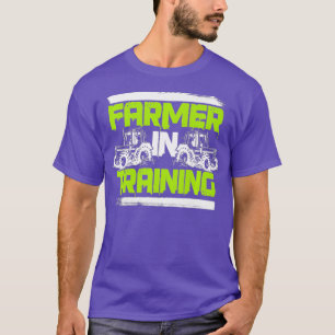 Camiseta Agricultor Na Formação De Prêmios Agrícolas En
