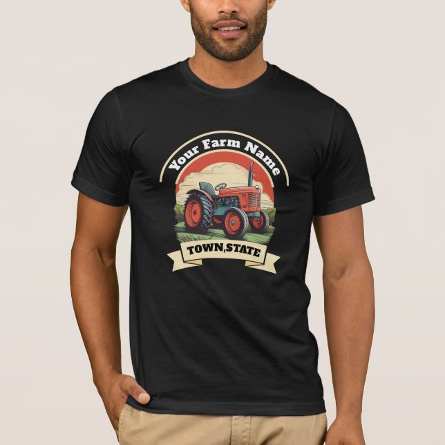 Camiseta Agricultor Personalizado (Frente)