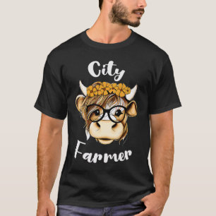 Camiseta Agricultor Urbano para Agricultura Urbana na Fazen