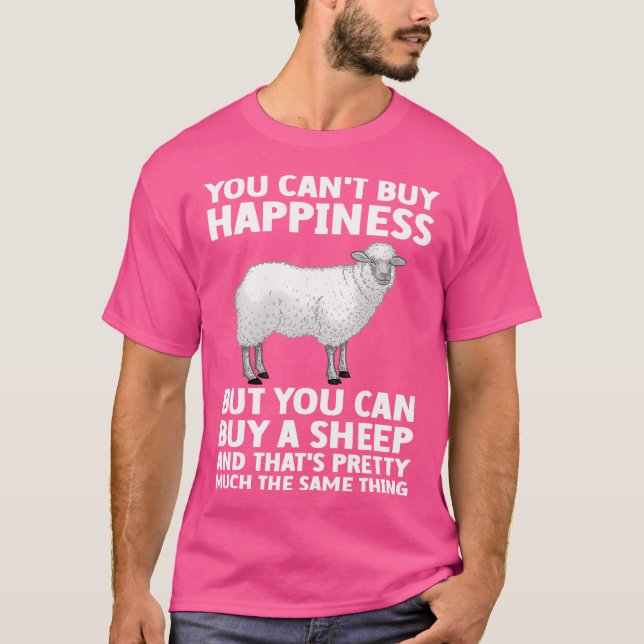 Camiseta Agricultores de ovelhas curiosos (Frente)