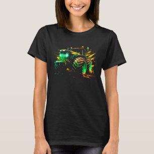 Camiseta Agricultores dirigindo trator de tratores grossos