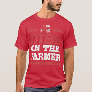 Camiseta Agricultores Esposa Dibs Sobre Agricultores Para M