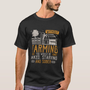 Camiseta Agricultores locais apoiam a agricultura