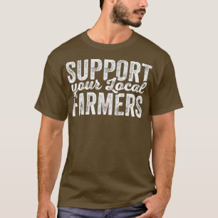 Camiseta Agricultores Locais Presentes Agricultores