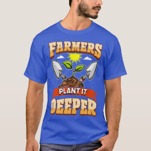 Camiseta Agricultores Plantam A Sua Fazenda De Vida Mais Pr
