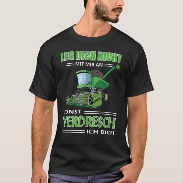Camiseta Agricultores Que Dizem Que A Milha Destrui A Colhe (Frente)