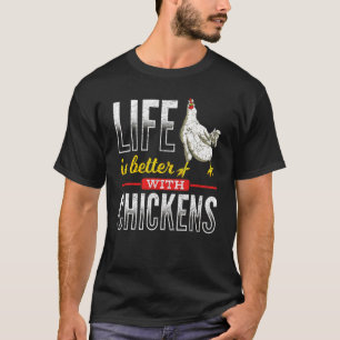 Camiseta Agricultura Animal Galinha