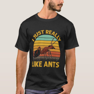 Camiseta Agricultura De Anas - Eu Gosto Muito De Formigas