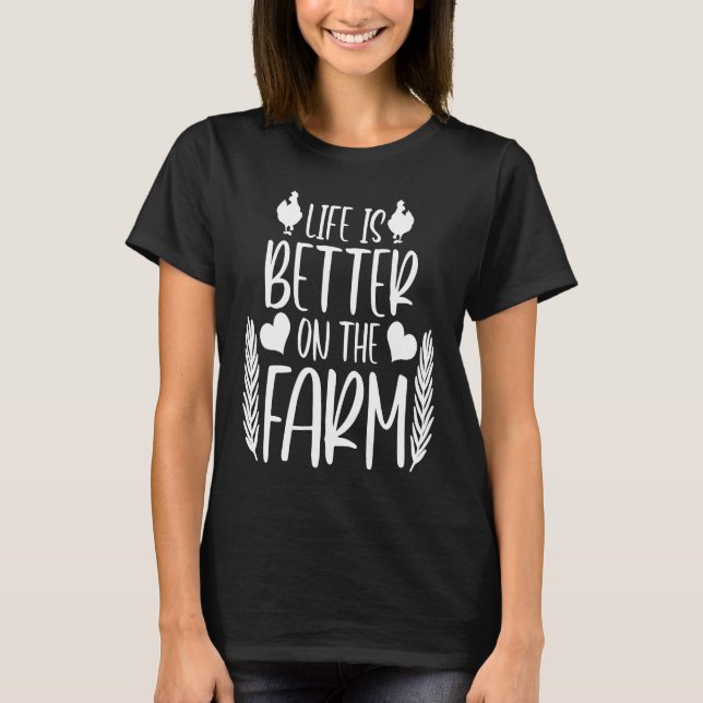 Camiseta Agricultura de frango (Frente)